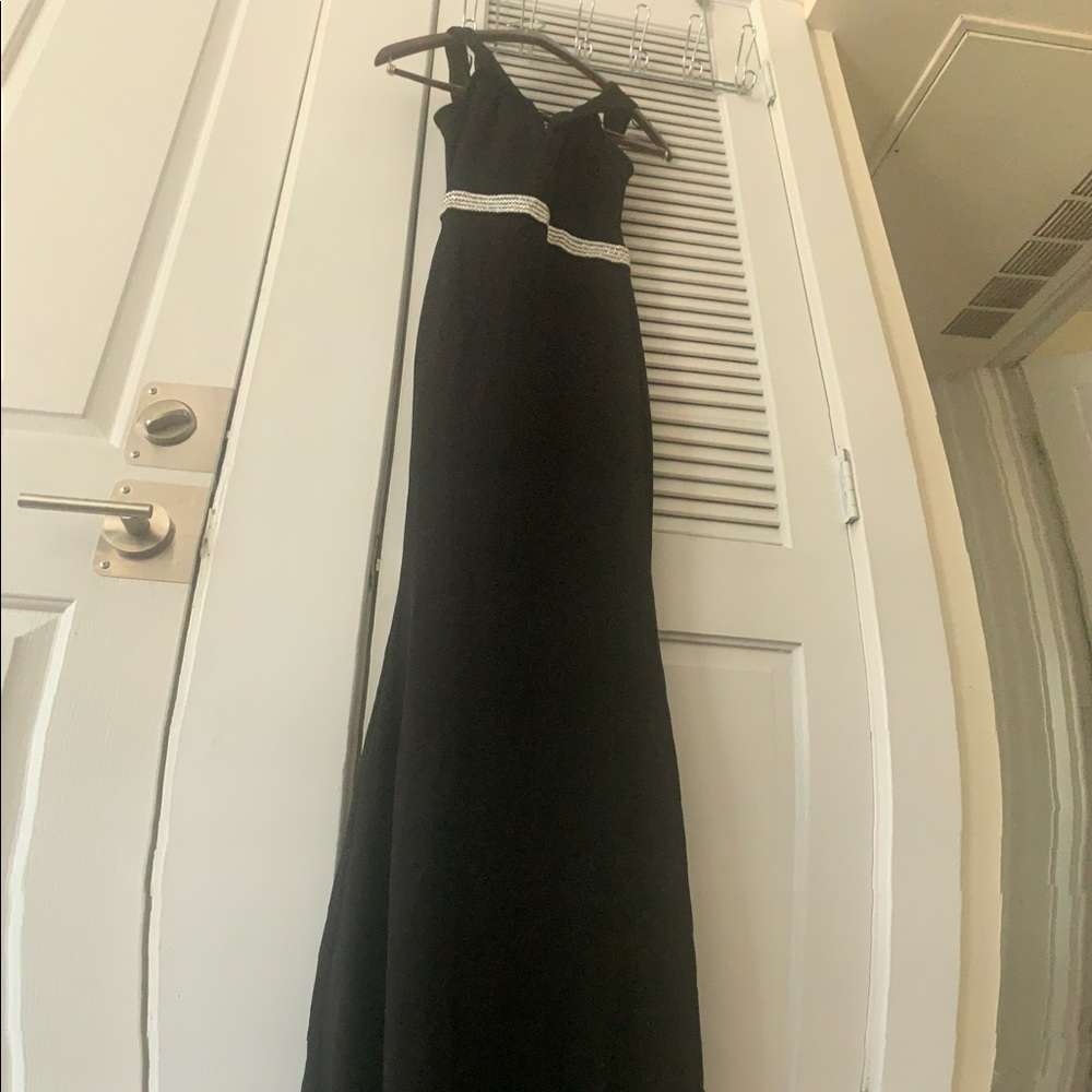 Long Black Evening Gown
